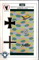 Eagle Strike Productions 1/72 GERMAN LOZENGE CAMOUFLAGE 4 COLOR RIBBING TAPE