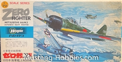 HASEGAWA 1/72 Zero Fighter Mitsubishi A6M3 Japanese Navy Fighter