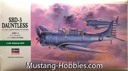 HASEGAWA 1/48 SBD-3 Dauntless