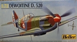 HELLER 1/72 Dewoitine D 520