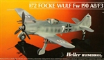 HELLER/HUMBROL 1/72 Focke Wulf 190 A8/F3