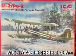 ICM 1/48  WWII Soviet U2/Po2 Multi-Purpose Aircraft