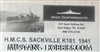 IRON SHIPWRIGHT  1/350 Canadian Flower Class Corvette 1940 version-Extended Forecastle