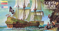 Lindberg 1/133 Cap'n Kidd Pirate Galleon