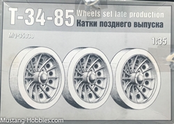 MAQUETTE 1/35 LATE PRODUCTION T-34-85 WHEEL SET