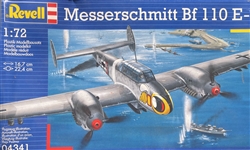 REVELL GERMANY 1/72 Messerschmitt Bf 110 E-1