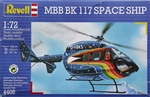 REVELL GERMANY 1/72 MBB BK 117 Space Ship