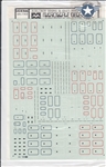 SUPERSCALE INT. 1/144 AIRLINER DOORS & EXIT ARROWS