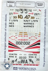 SUPERSCALE INT. 1/48 TA-4F SKYHAWKS