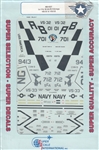 SUPERSCALE INT 1/48 LO VIS S-3 A/B VIKINGS VS-32 & VS-33