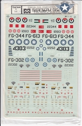 SUPERSCALE INT. 1/72 FORIGN  F-104 STARFIGHTERS