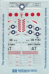 SUPERSCALE INT. 1/72 S2F-1 VS-21 USN, S-2A VS-32 USN, S2F-U JAPAN