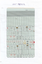 SUPERSCALE INT. 1/72 F-111A DATA