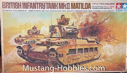 Tamiya 1/35 British Infantry Tank Mk.II Matilda Remote Control