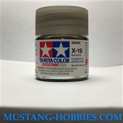 TAMIYA PAINT ACRYLIC MINI X-19 SMOKE