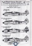 THIRD GROUP DECALS 1/48 FOCKE-WULF FW 190A-3/4/6/7 9./JG 1 & 3./JG11