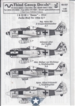 THIRD GROUP DECALS 1/48 FOCKE-WULF FW 190A-6/7 I & II/ JG1 OESAU 1944