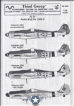 THIRD GROUP DECALS 1/48 FOCKE-WULF FW 190D-9 JG 26