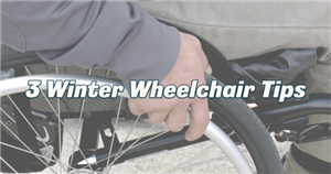 3 Winter Wheelchair Tips