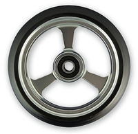 Durable Wheelchair Parts & Accessories | 4" x 1" EPIC Alum Caster Wheel, 5/16" Bearing