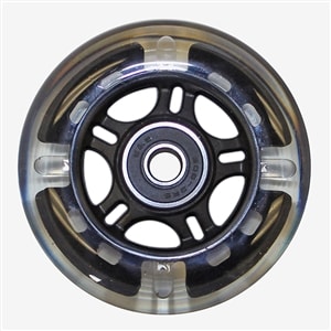 Wheelchair Parts & Accessories | 3" x 1" Light-Up Caster Wheel, 5/16" Bearing