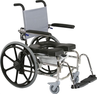 RAZ-SP Stainless Steel Rehab Shower Chair