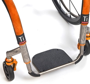 TiLite Parts and Accessories | TiLite Titanium Footrest w/ABS Cover