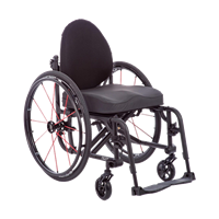 TiLite Custom Folding Wheelchairs |TiLite Aero X Series 2 Folding Wheelchair-Fixed Front