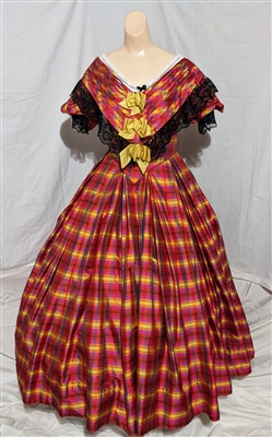 Plaid Ball Gown | Gettysburg Emporium