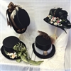 Decorated Ladies Top Hat | Gettysburg Emporium