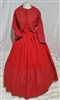 Red Traveling Dress | Gettysburg Emporium