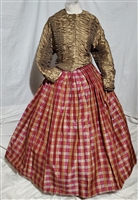 Beige, Pink, and Purple Traveling Dress | Gettysburg Emporium