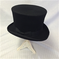 Black Gentlemen's Top Hat | Gettysburg Emporium