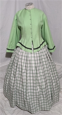 Lime Green Walking Dress | Gettysburg Emporium