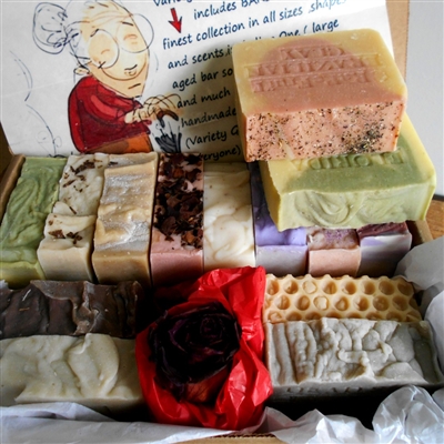 Artisan Soap Gift Set - Handcrafted Skin Care Soap - , Bars selected are from our finest collection.
Handmade  All Natural