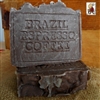 Natural Artisan Handmade Bar Soap  Brazilian Coffee Espresso Soap Hint of Vanilla