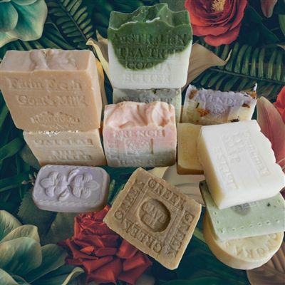 Twelve Piece Handmade  Soap Gift Set Natural Organic Soaps Mother and Baby