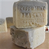 Peppermint with Sea Clay  Soap suitable for use on oily skin, acne and blackheads.
