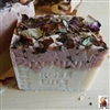 Handmade French Jasmine Soap With Crushed Flowers and Rose