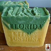 FLORIDA ORANGE SUNRISE - 100% ALL NATURAL ORANGE SOAP BAR – Bluebyrd Soaps