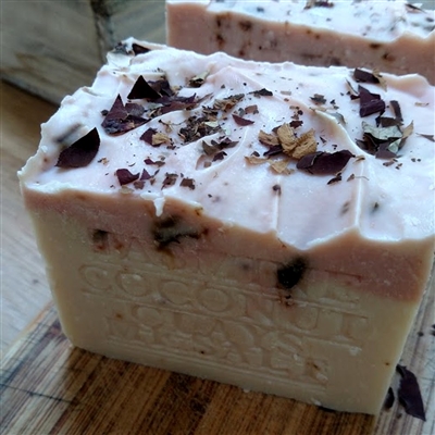 Jasmine  Soap  Large Bar  - Moroccan Clay -Organic Coconut Milk