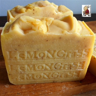 Fresh All Natural Artisan Thai Lemongrass Soap with Cocoa Butter Skin Care Soap