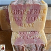 Handmade Artisan Citrus South African Grapefruit with Moroccan Red Clay and Tangerine Butter Soap