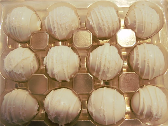 Perfect White Cake Truffles