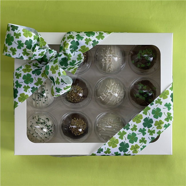 St. Patrick's Day Cake Truffles