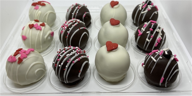 Valentine's Cake Truffles