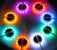 All colors Radiantz LED wheel lights