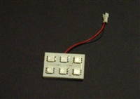 Rectangular Mini 6-LED Light Panel - Pirate