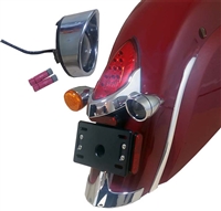 Hoodz turn signal lenses with LED