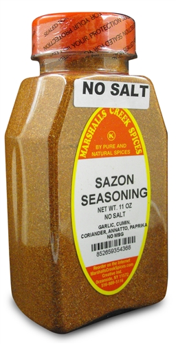 SAZON SEASONING NO SALT, WITH ANNATO